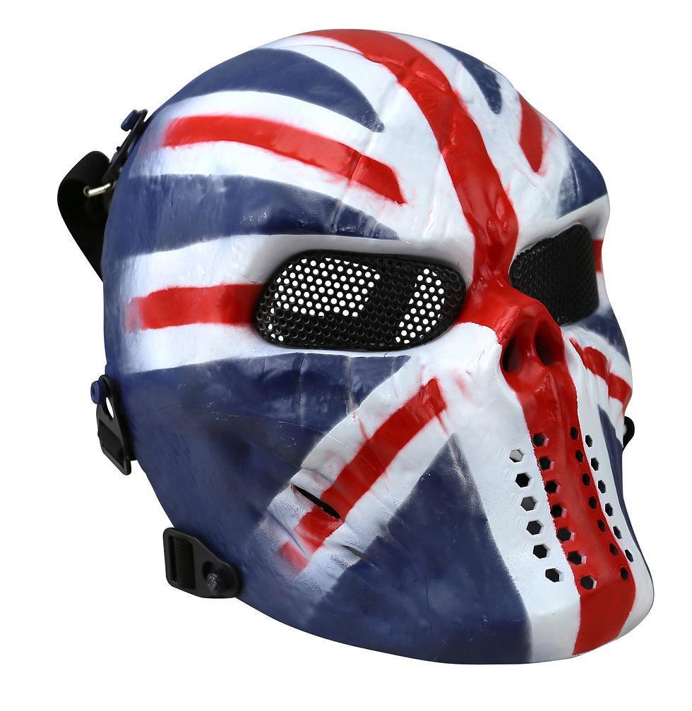 Skull Mesh Mask - UK