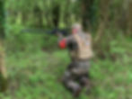 Woodland Airsoft Sniper at Battle Stations Boston
