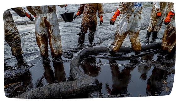 Oil spill Cleanup