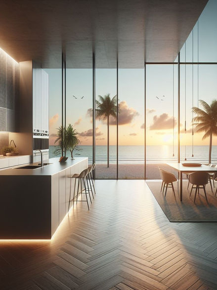 High-end kitchen design