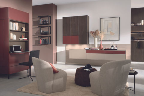 Home Office Idea from Ballerina Kitchen.