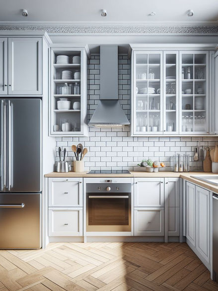 White Shaker Kitchen Idea