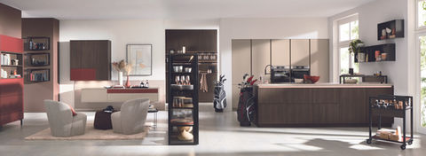 Open Kitchen Room Concept Idea from Ballerina Kitchen.