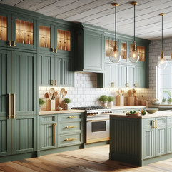 Traditional kitchen design idea. 