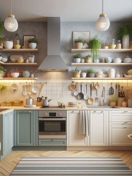 Small Kitchen Design Idea in New York.