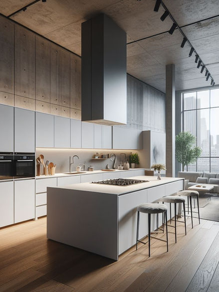 Modern Minimalist Kitchen Design