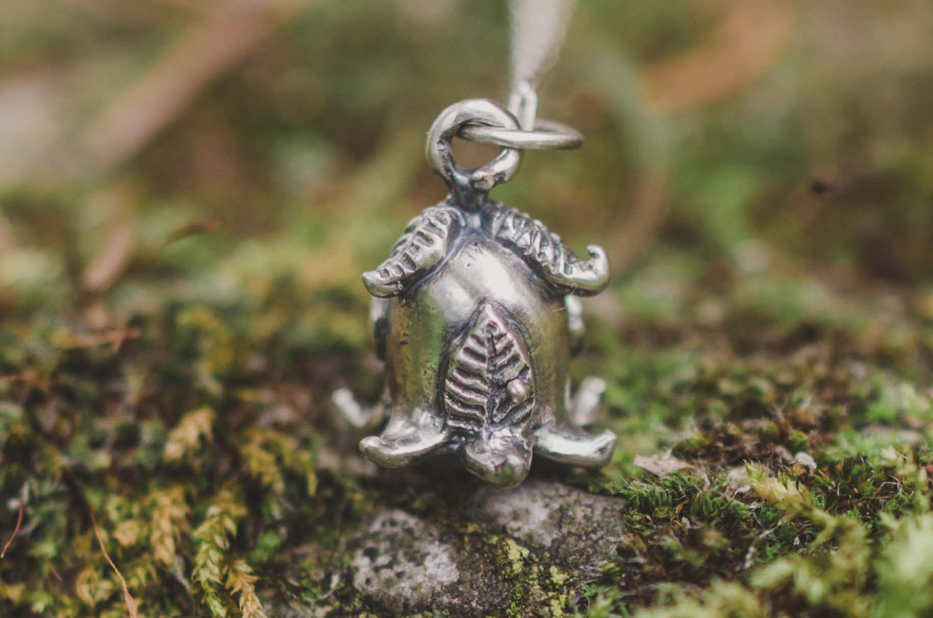 Bluebell Fairy House Necklace - Made On Order