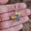 Thumbnail: Baltic Amber Mushroom House N.4 - Necklace