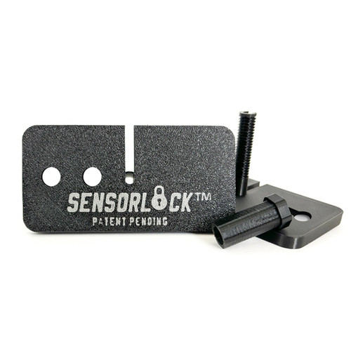 Lockable Temperature Probe Rack THERMOSTAT PROBE MOUNT (Black) | Sensorlock