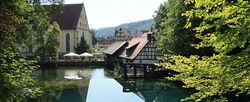 Blautopf mit Mühle