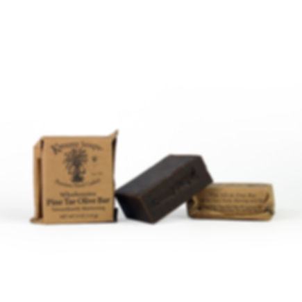 Handmade Pine Tar Olive Bar