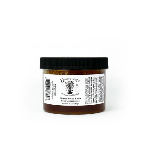 Linseed Oil Soap Concentrate 10 oz & 1 Gallon