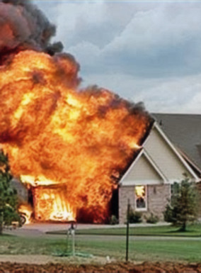 House on fire