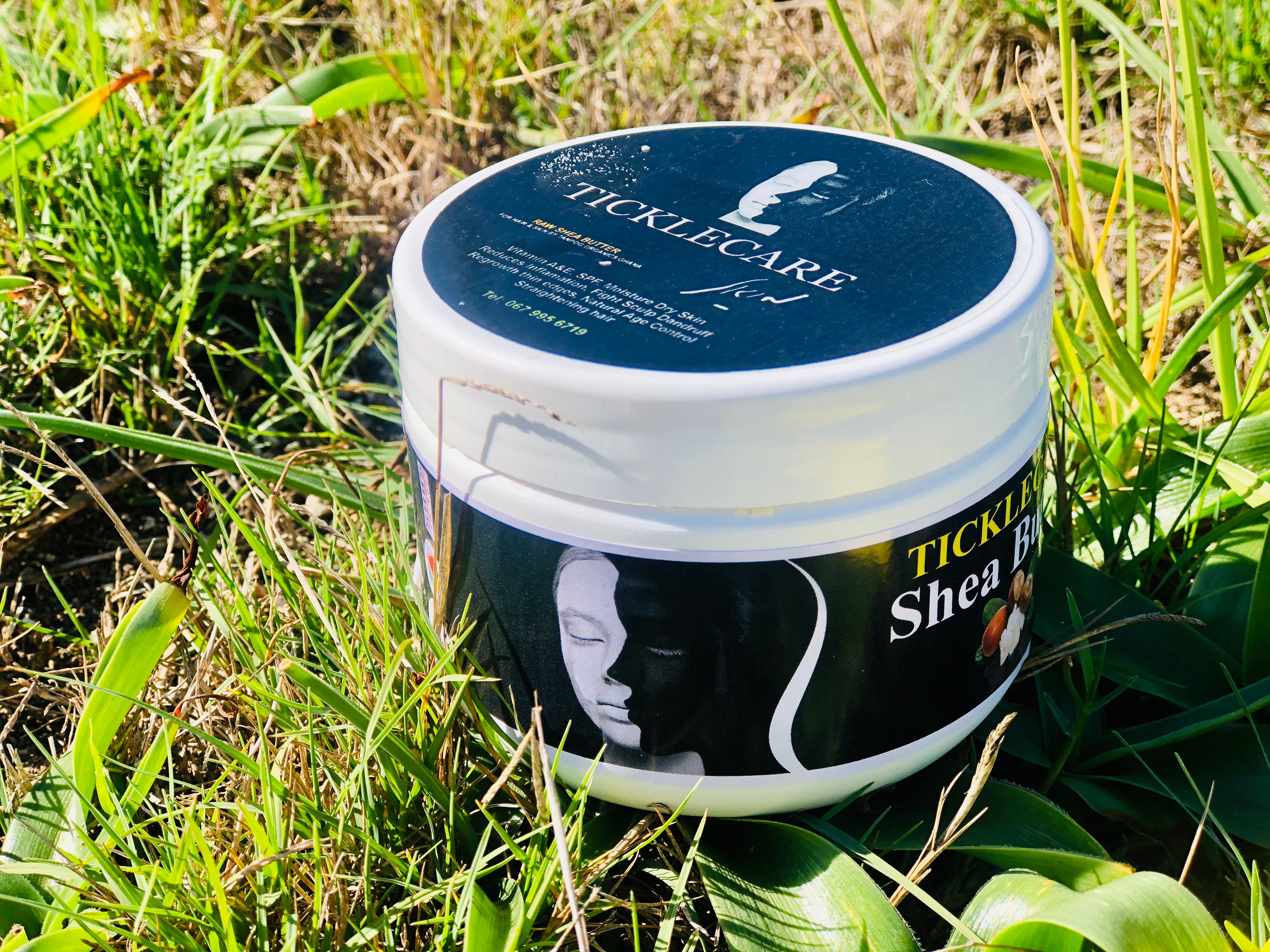 Ticklecare Jojoba infused RAW Shea Range