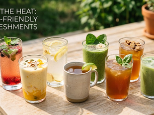 What to drink in the heat: 7 microbiome-friendly cool drinks and a scientific approach to choosing them