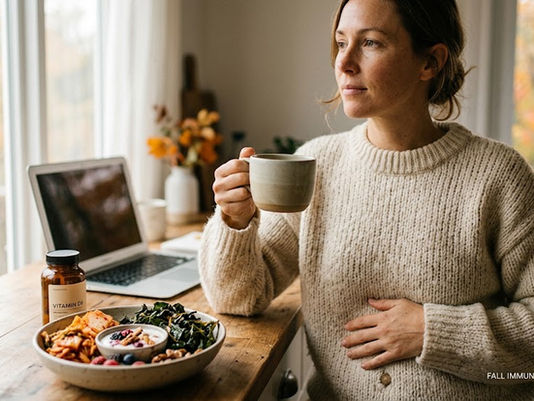 Autumn Immunity Starts in the Gut: Vitamin D and the Microbiome
