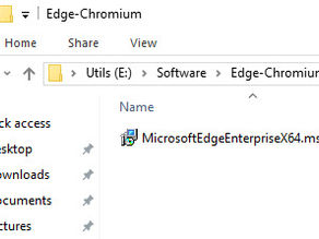 Internet Explorer Automation - Pt. 2 Installing Edge