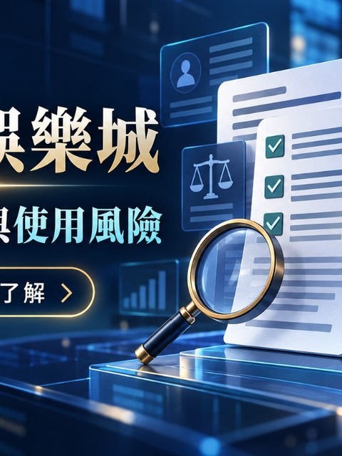 天城娛樂城怎麼評估?註冊前先看平台資訊與使用風險