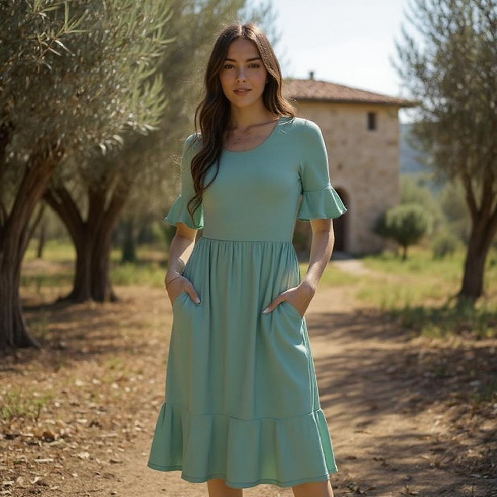 Sweet Aloe Mini Dress