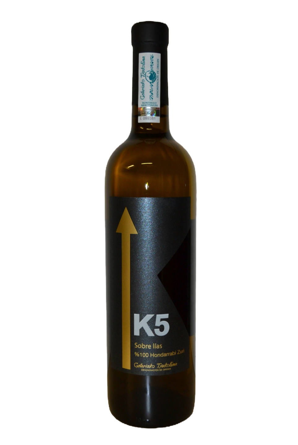 - K5. Crianza 2021. D.O Getariako Txakolina