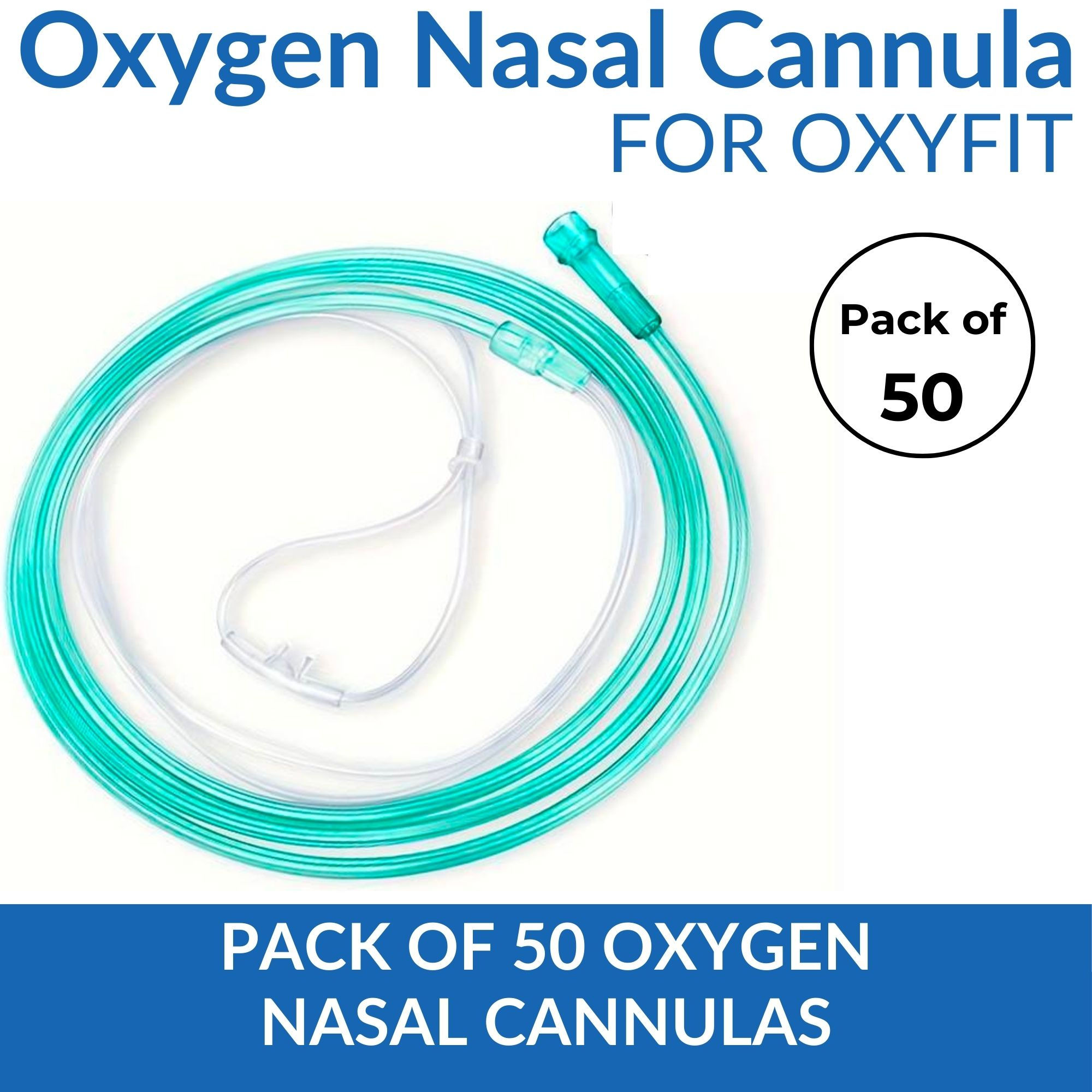 50 Oxygen Nasal Cannulas
