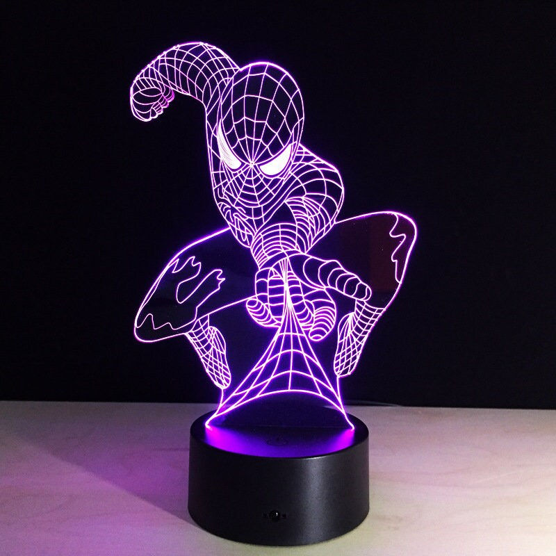 Thumbnail: "Spider-man" LED Lamp (2085) - FREE SHIPPING!