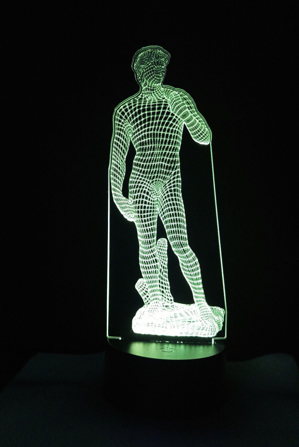 Thumbnail: "David (Michelangelo)" 3D LED Lamp (1179) - FREE SHIPPING!
