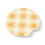 Thumbnail: Yellow sun pattern ceramic car coaster