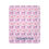 Thumbnail: Pink girls blanket with carriages, wands, and gowns design