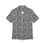 Thumbnail: Stylish abstract button-down shirt in monochrome for casual wear.