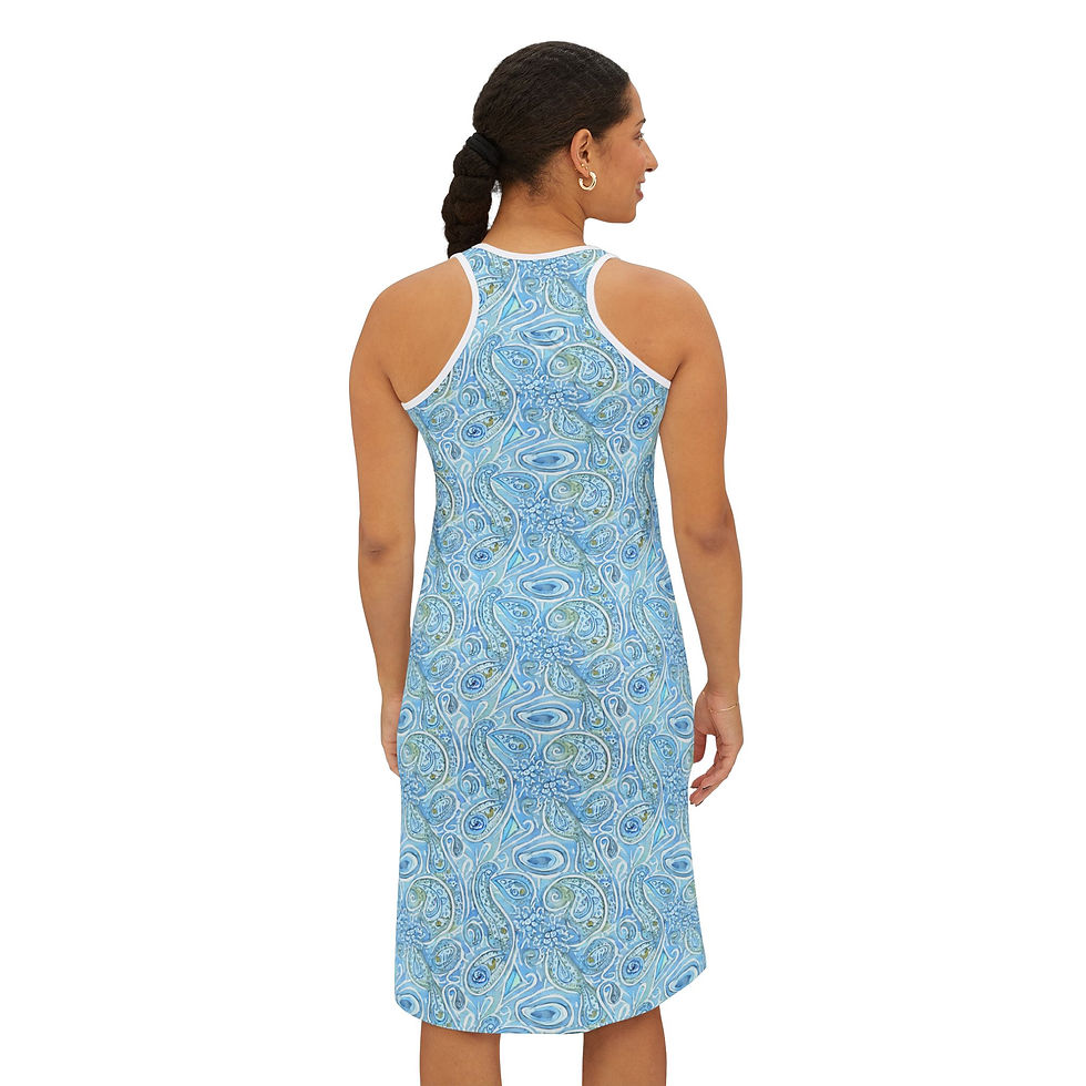lightweight sleeveless summer dress