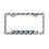 Thumbnail: Daisy flower license plate frame in navy blue