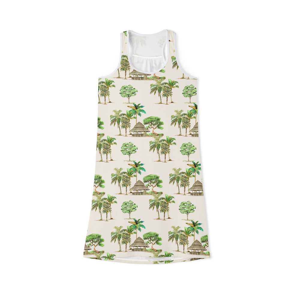 coastal theme dress for women
