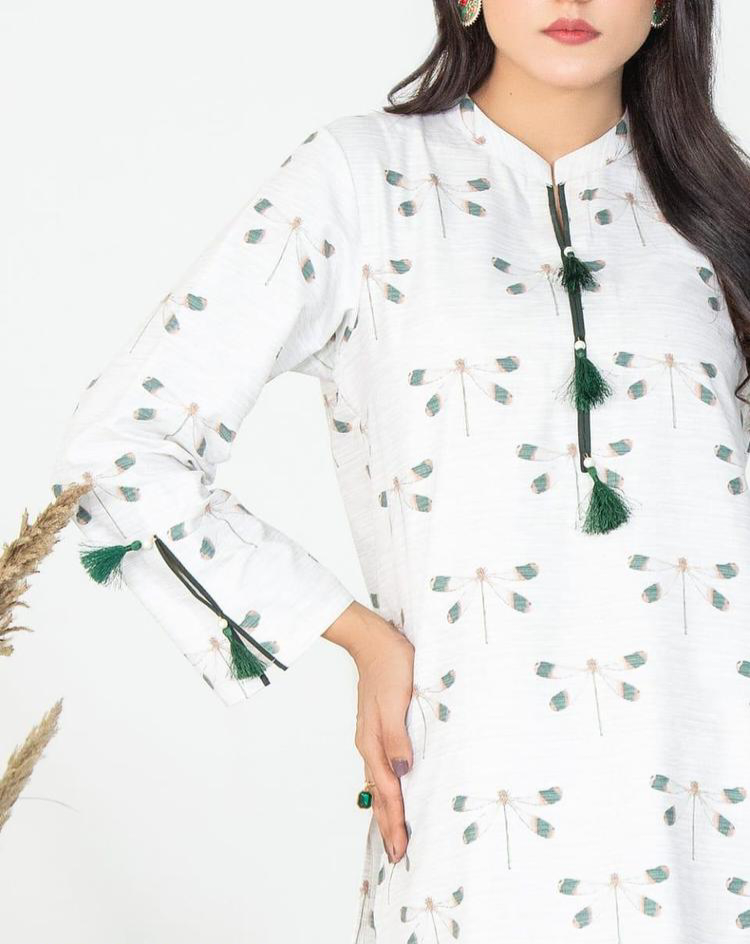 Premium Blended 2 Pcs Stitched Plain Suit