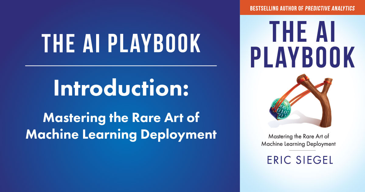 Introduction to The AI Playbook by Eric Siegel