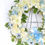 縮圖：Neutral tone Wreath - Cream & Blue
