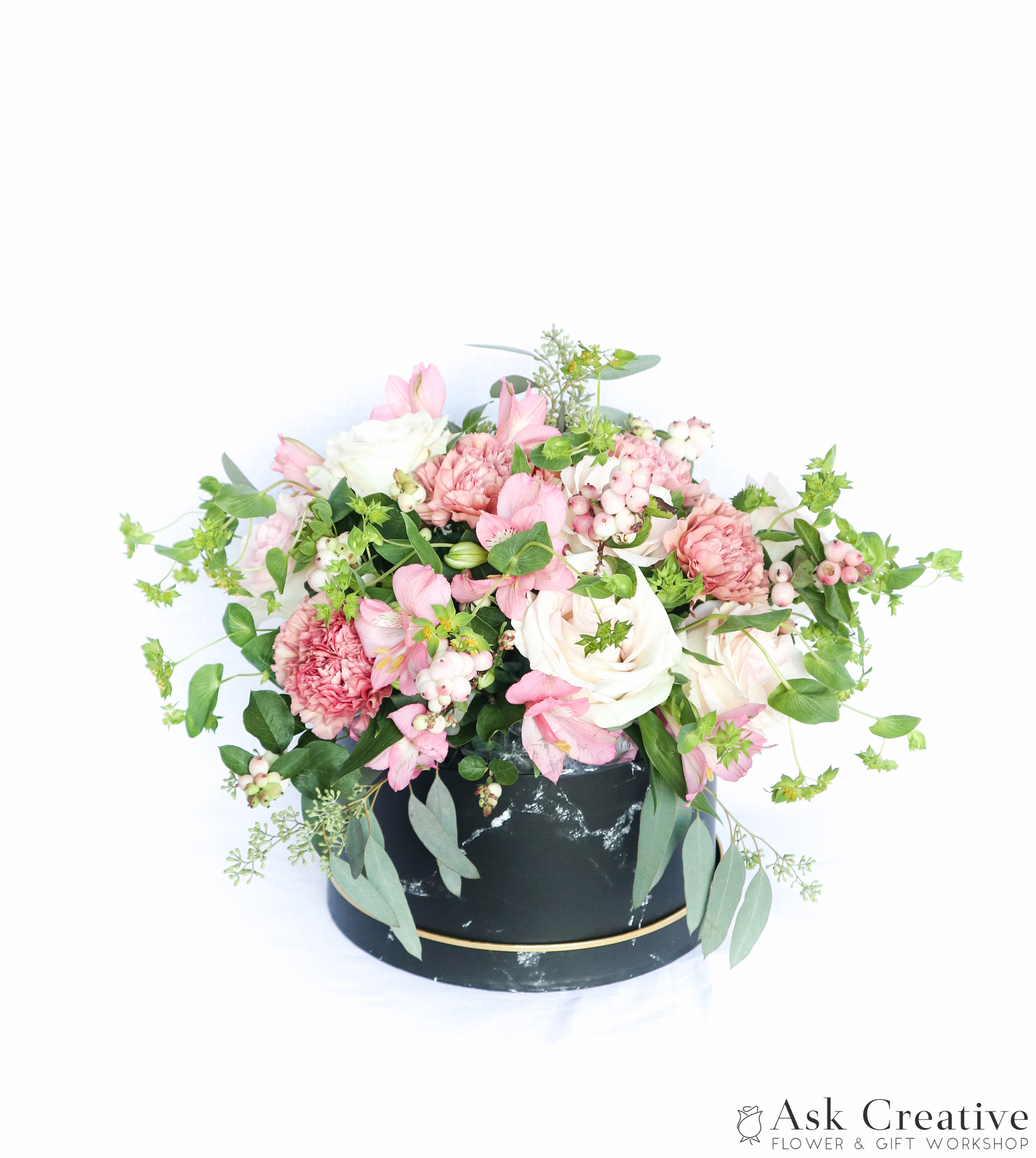 Marble Flower Box - Large