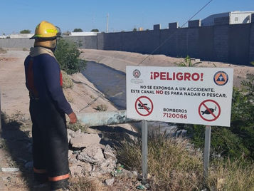 Protección Civil mantiene vigilancia en los canales de riego