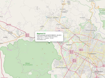 Se registra sismo de magnitud 3.9 en Jalisco