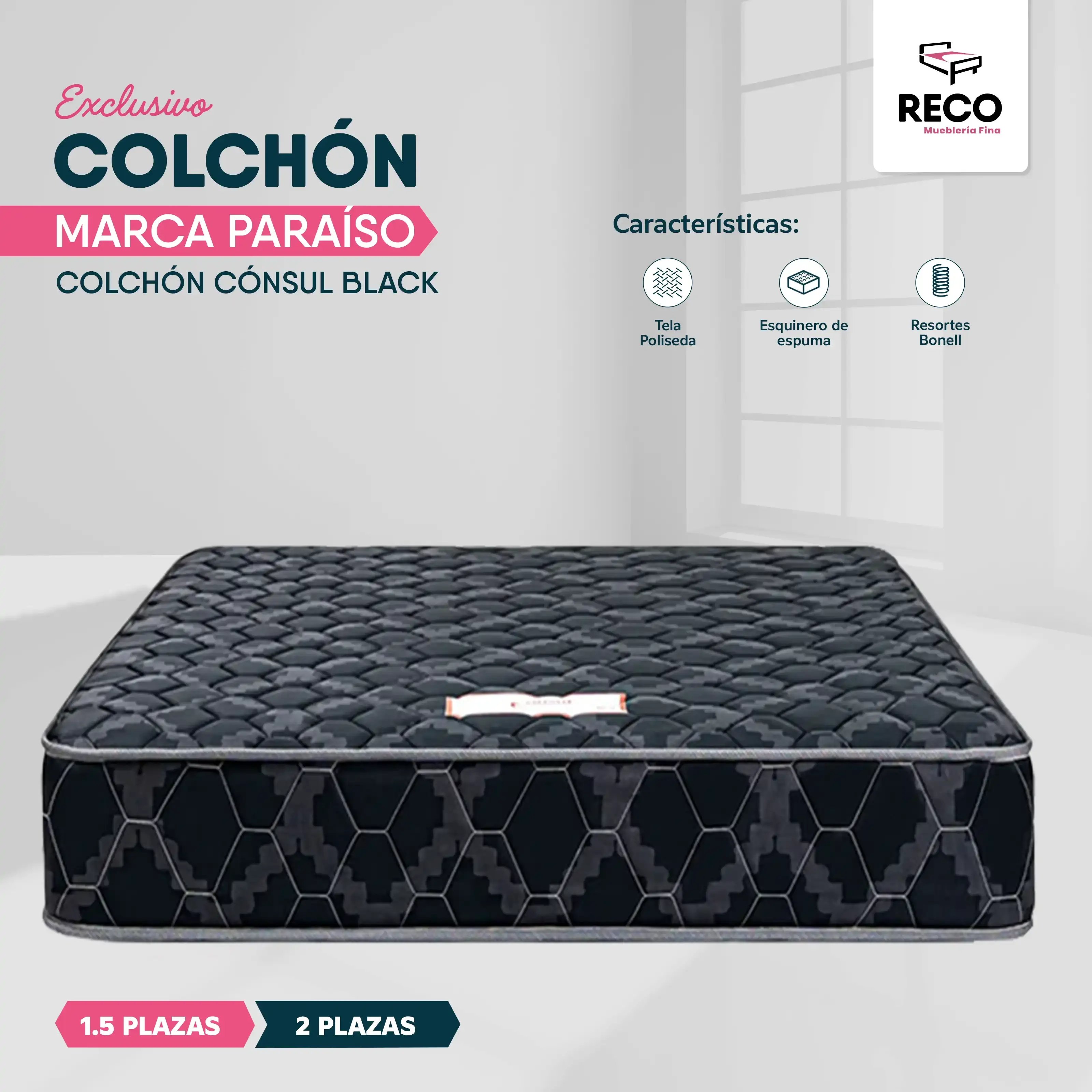 Colchón Zebra 18 7"