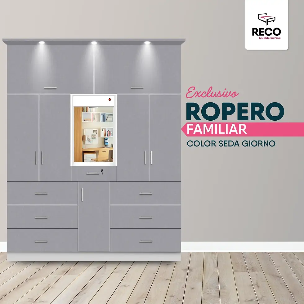 Miniatura: Ropero Familiar Seda Giorno