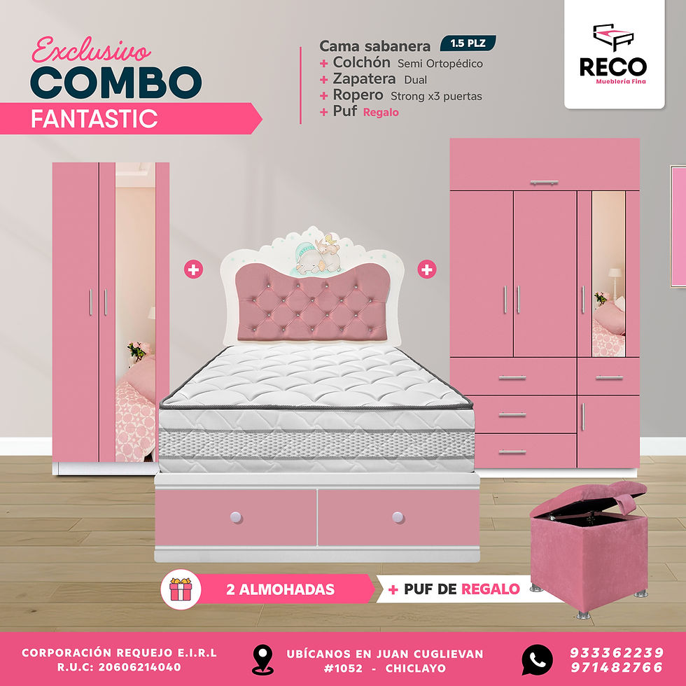 Miniatura: Combo Fantastic - Niñas