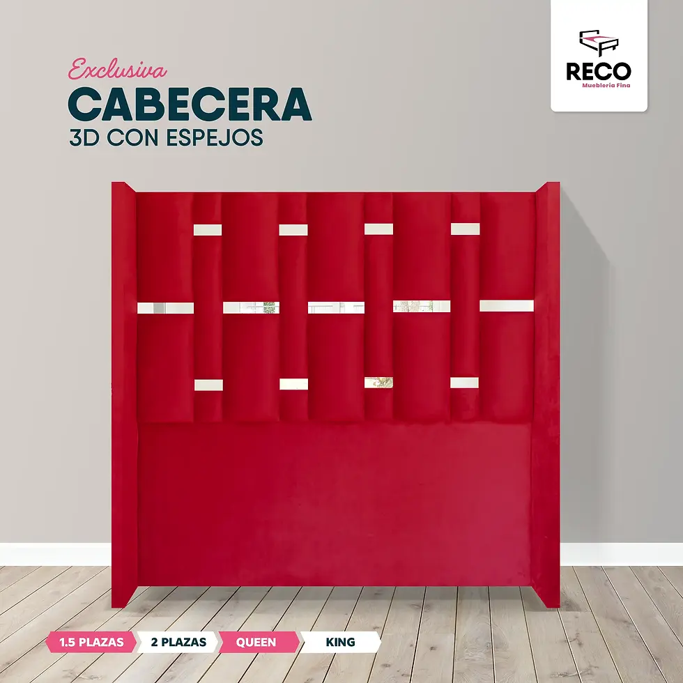 Miniatura: Cabecera 3D con espejos