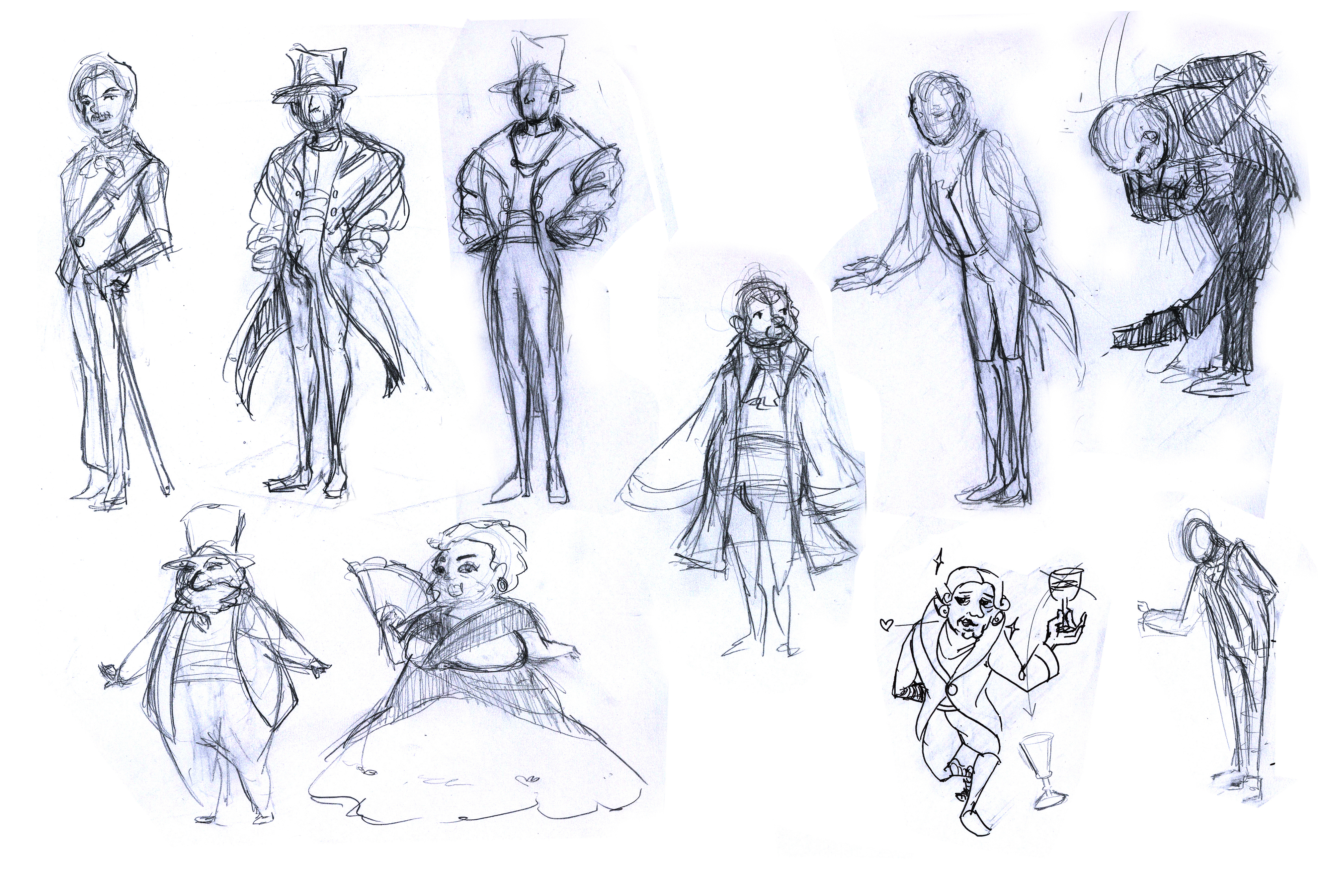 Crowd Character Thumbnails 1