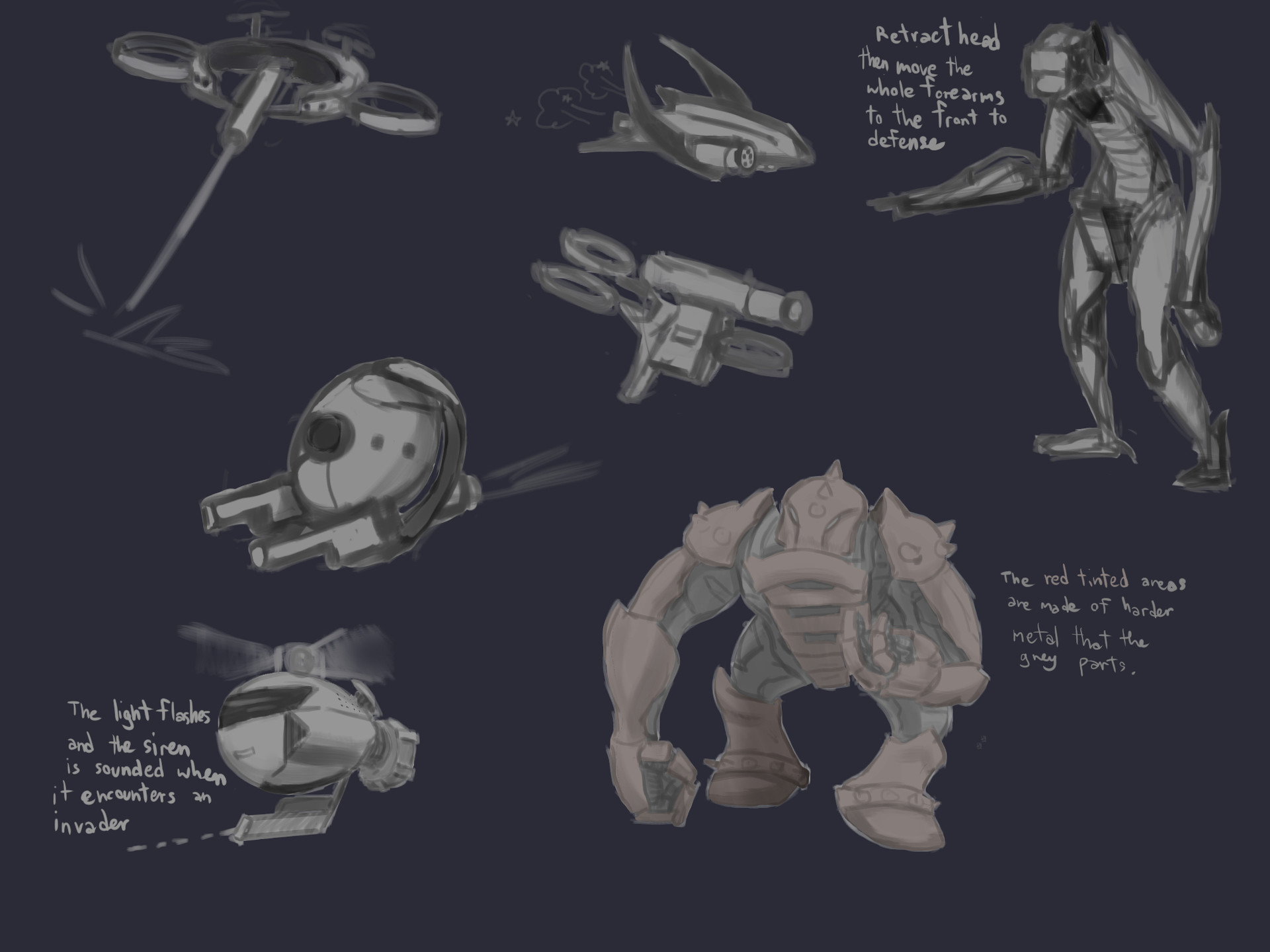 Exploration sketches 2