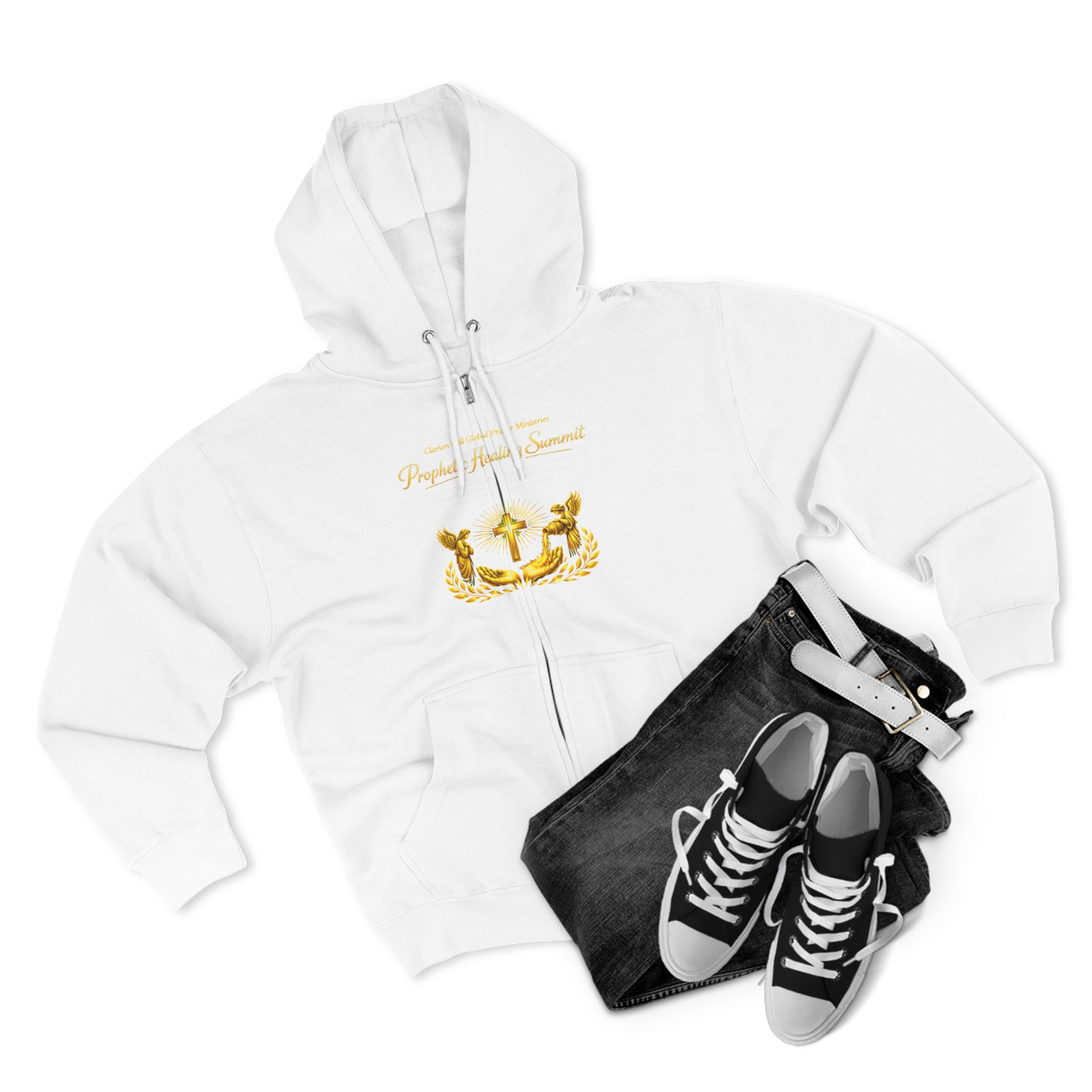 Unisex Zip Hoodie