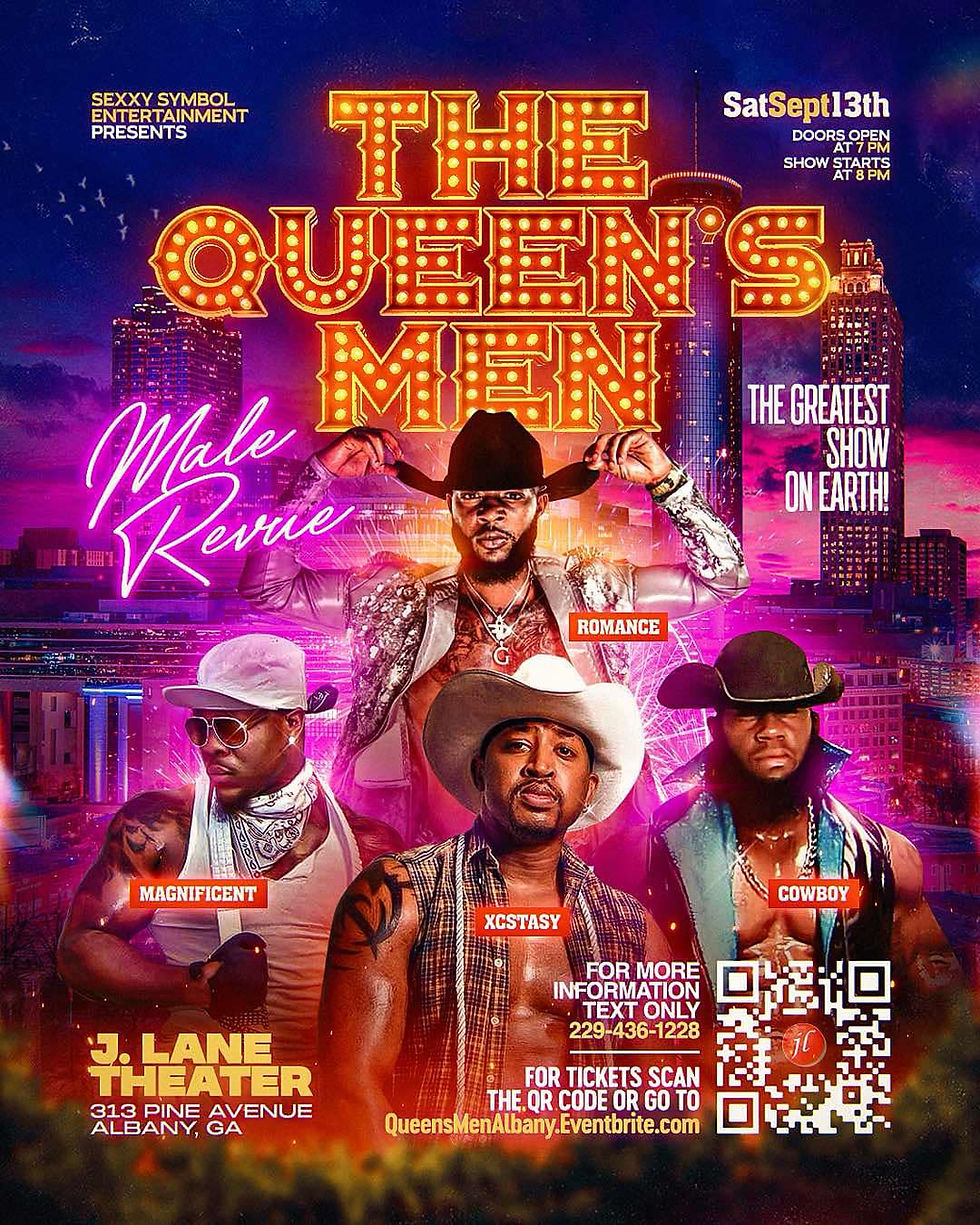 The Queen's Men- Male Revue Ages 18+