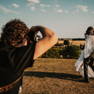 Documentary wedding photographer helping couples feel relaxed, natural and fully present throughout their wedding day while capturing candid emotional moments.