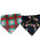Thumbnail: Peppermint and Plaid Reversible Bandana