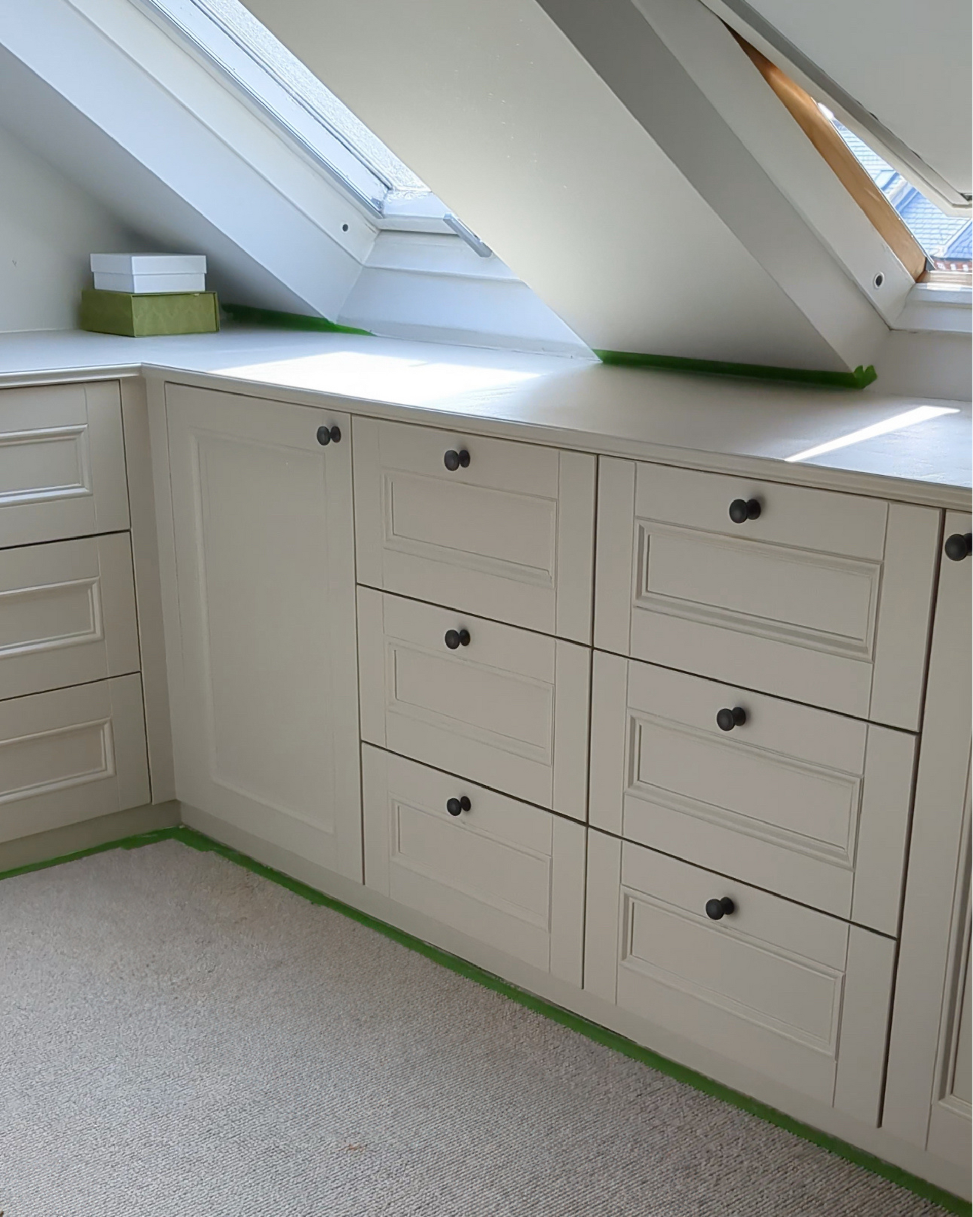 Behind the carpentry, Reigate, Surrey